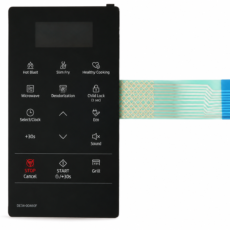 Samsung Microwave Membrane Switch for MS19M8000AG/SG – DE34-00460F