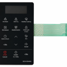 Samsung Microwave Membrane Switch for MS32J5133AT/SG – DE34-00446N